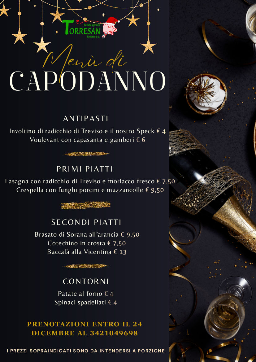 Menù di Capodanno Menù di Capodanno