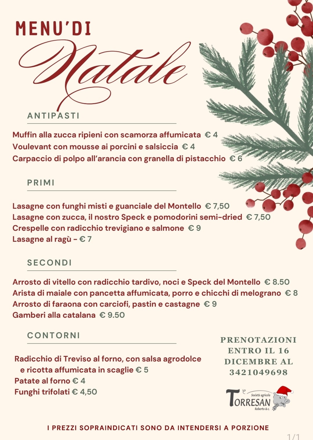 Menù completo di Natale Image