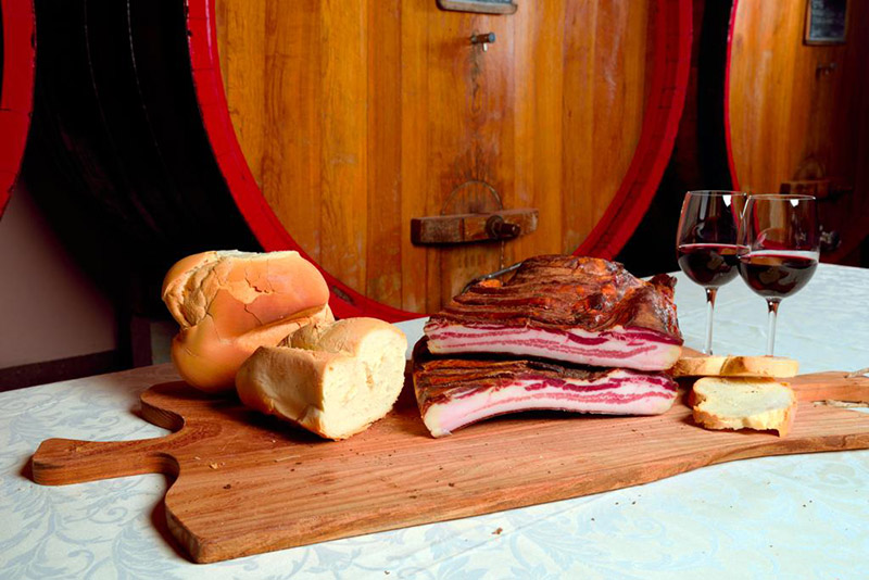 Pancetta affumicata