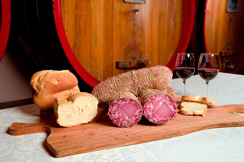 Sopressa con filetto del Montello